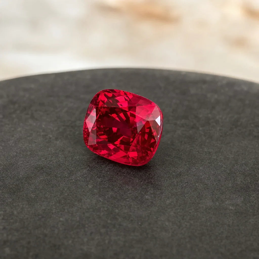 Ruby · 2.20 ct · Cushion — mozambique-ruby-2-2ct-cushion-three-quarter.png
