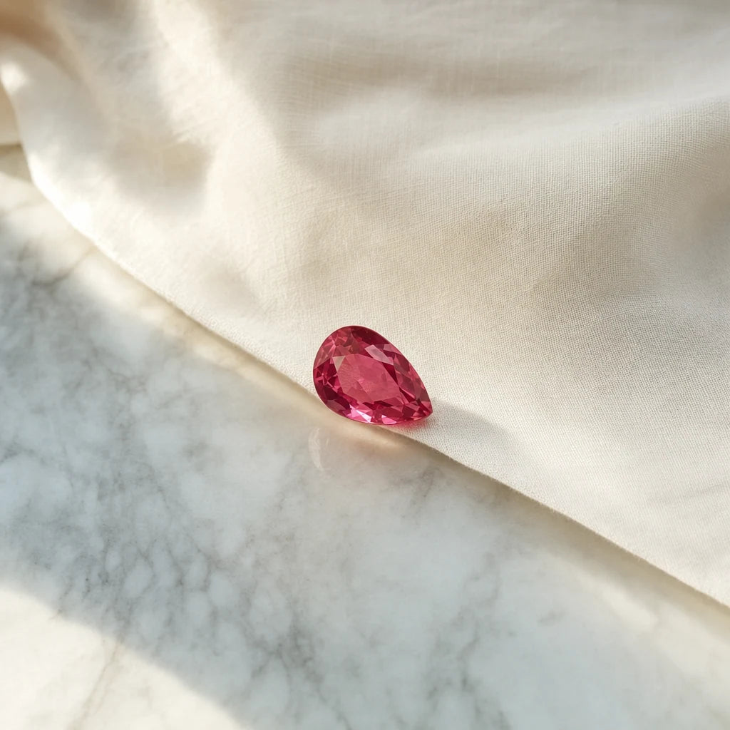 Ruby · 1.10 ct · Pear Brilliant